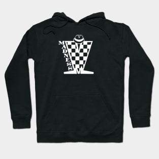 Madness Checkerboard HD - White Hoodie